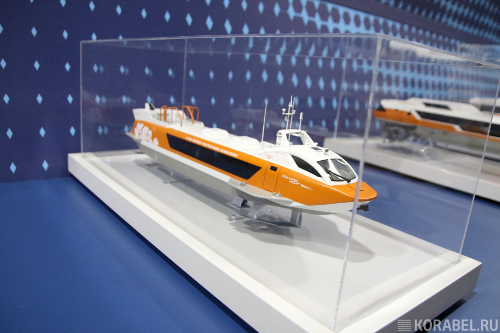 Судно на подводных крыльях Валдай 45P / Фото: Корабел.Ру  📷
