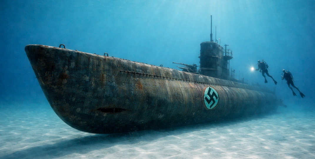 Её нашли у берегов США, хотя ждали в Европе. Расшифровка дневника с U-869 показала: лодка везла «конец света» для союзников.