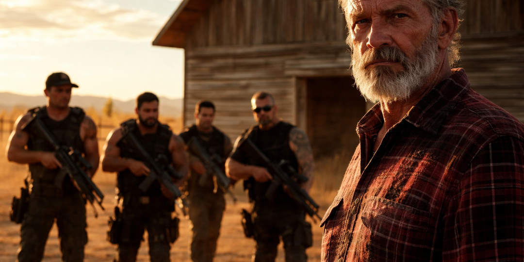 Бандиты пригрозили фермеру и его собаке, думая, что он просто старик. Но ночью он спустился в подвал и достал старую форму «Тени»...