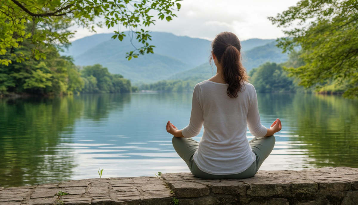 Твой путь к внутреннему равновесию. Остановись. Дыши. Медитируй. Обрети спокойствие в суете. Ключ к гармонии внутри тебя. Просто медитируй.