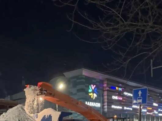    Снегоуборочная машина // Фото: Телеграм-канал Скрябина