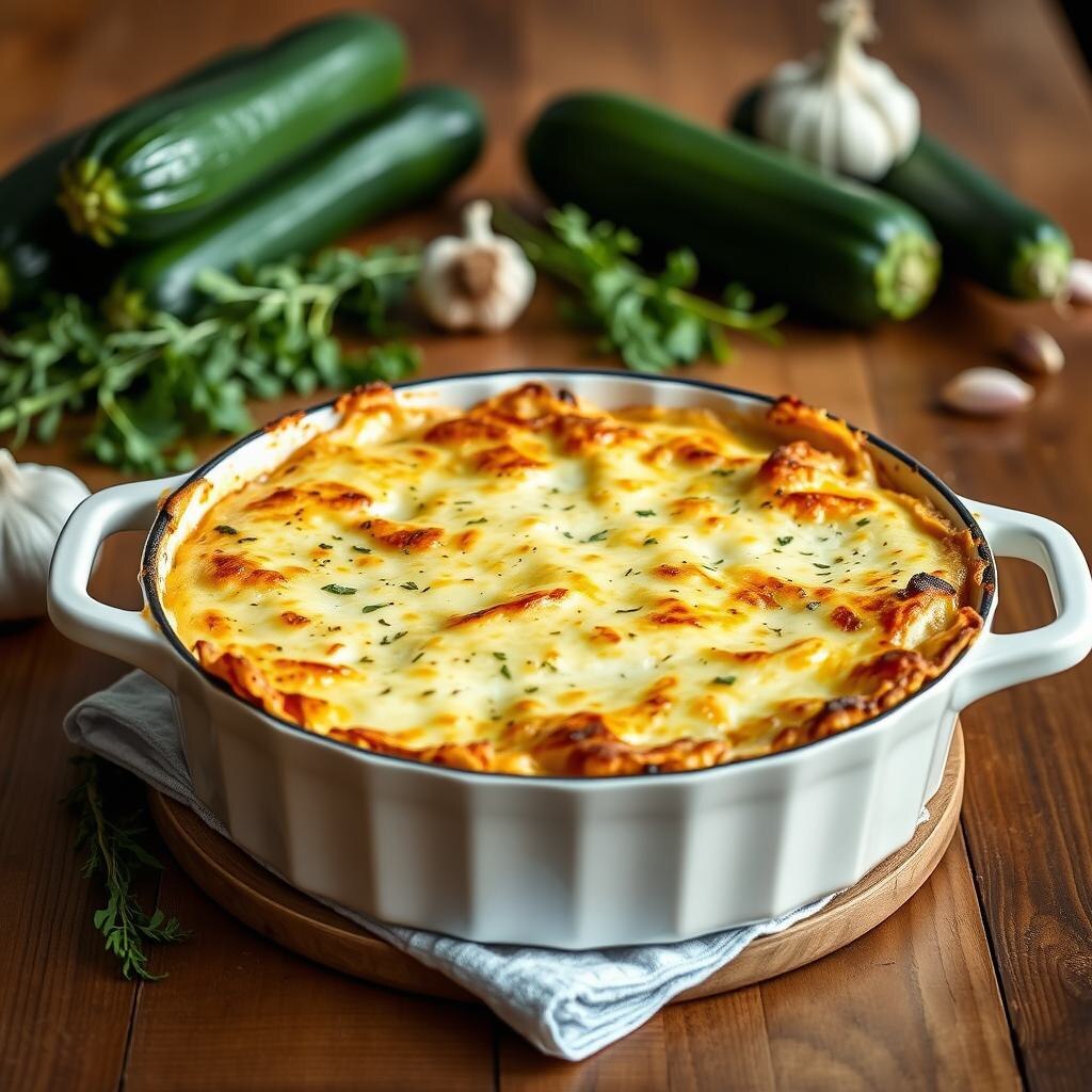 Запеканка из кабачков