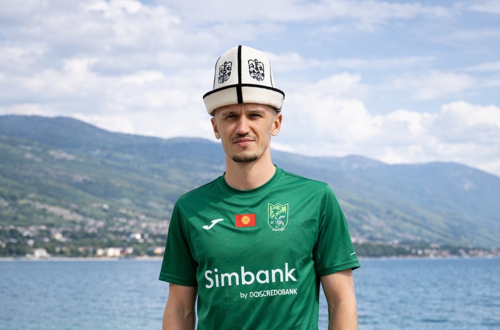 Валон Ахмеди Фото ФК "Битшкек Сити" сгенерировано с использованием нейросети.