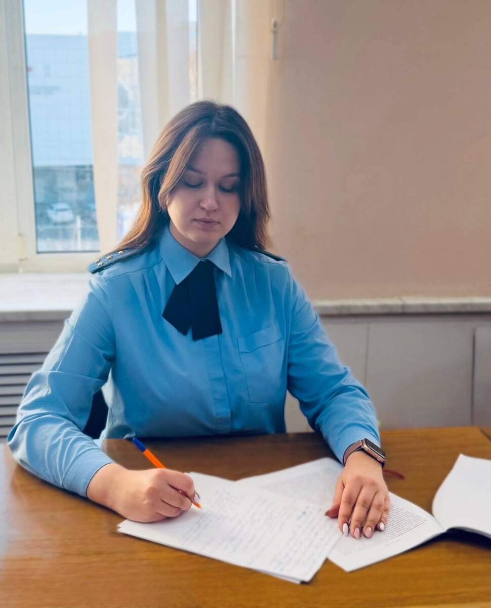    На фото государственный обвинитель старший помощник прокурора ЦАО г. Курска Ираида Григорьева