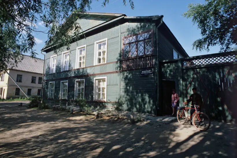     Дом-музей Ф.М. Достоевского в Старой Руссе. © РИА Новости. Александр Гращенков