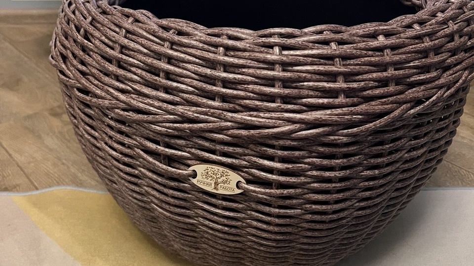 Как расчитать длину лозы и стойки для кашпо из ротанга?