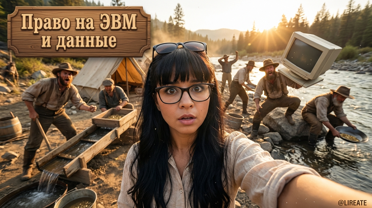    Программа «Право» на сегодня: обсуждение различий в правах на ЭВМ и данные. Лирейт