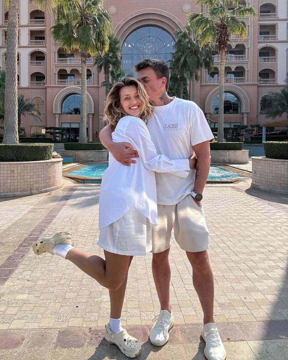 Регина Тодоренко и Влад Топалов. Фото: соцсети/@reginatodorenko