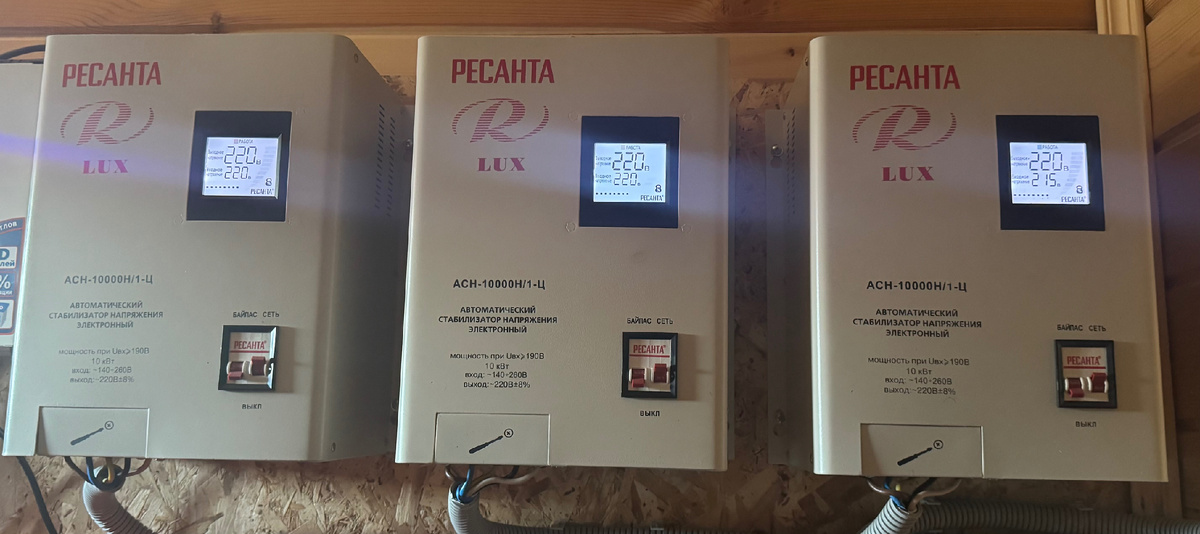 Стабилизатор напряжения Ресанта АСН-10000Н/1-Ц 