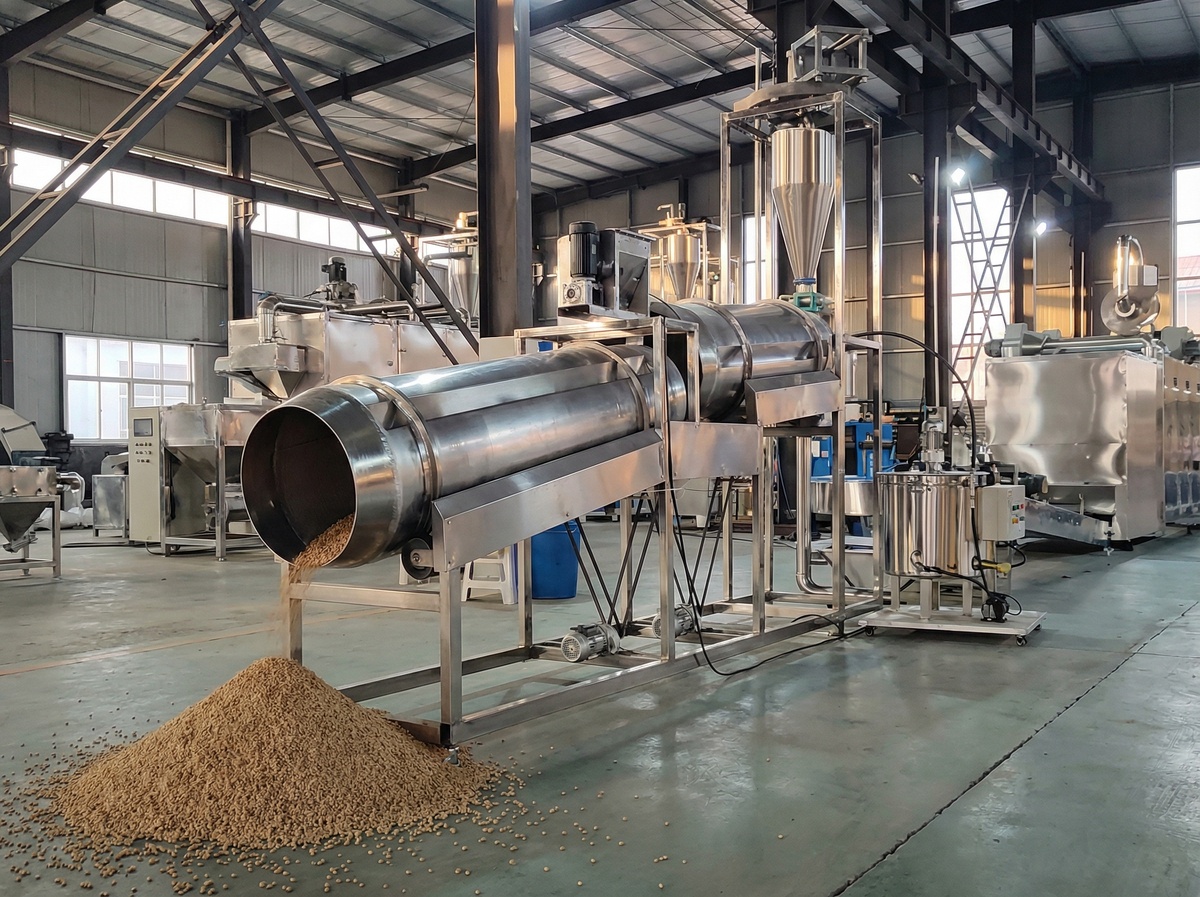 Линия по производству корма для собак и кошек