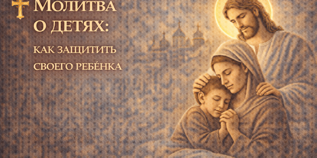 МОЛИТВА О ДЕТЯХ: КАК ЗАЩИТИТЬ СВОЕГО РЕБЁНКА