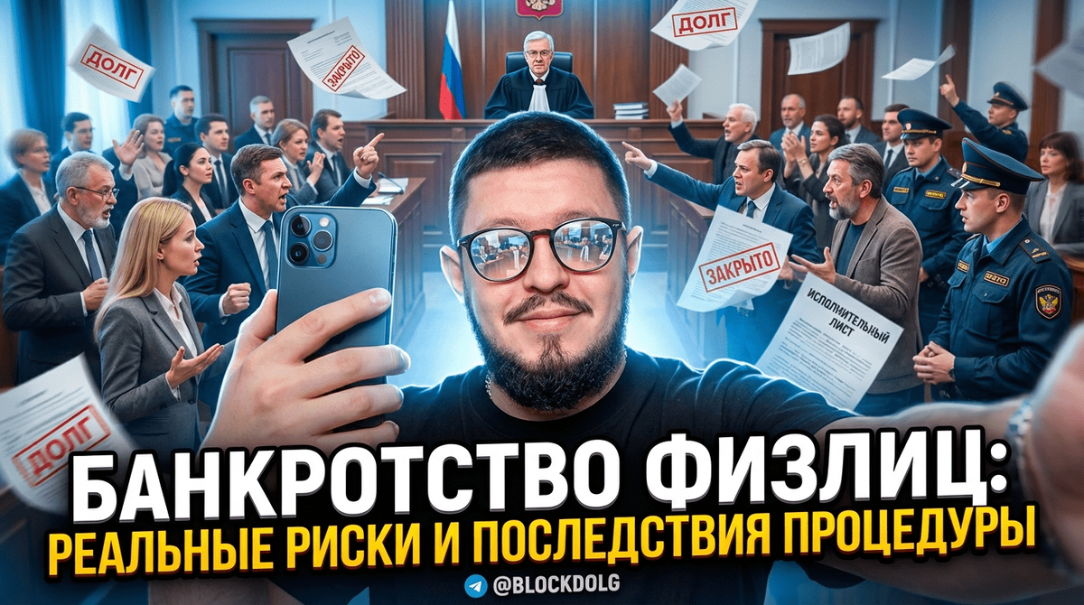    Основные риски и последствия для должника при банкротстве Максим