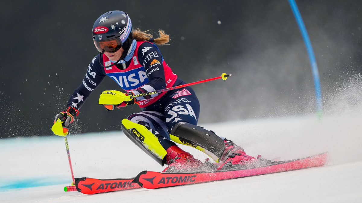 Микаэла Шиффрин (Фото Millo Moravski / Agence Zoom / Getty Images)