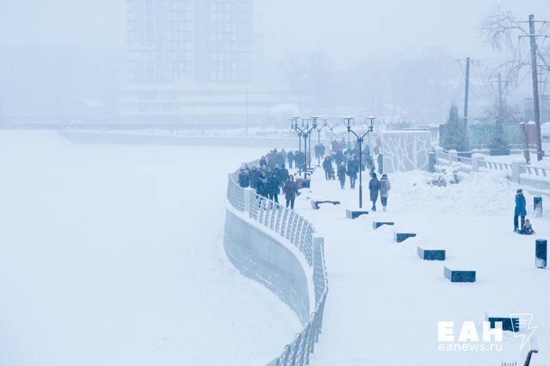    ЕАН. Снежный город