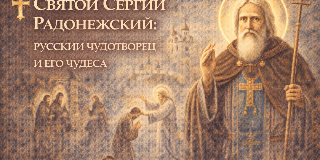 СВЯТОЙ СЕРГИЙ РАДОНЕЖСКИЙ: РУССКИЙ ЧУДОТВОРЕЦ И ЕГО ЧУДЕСА