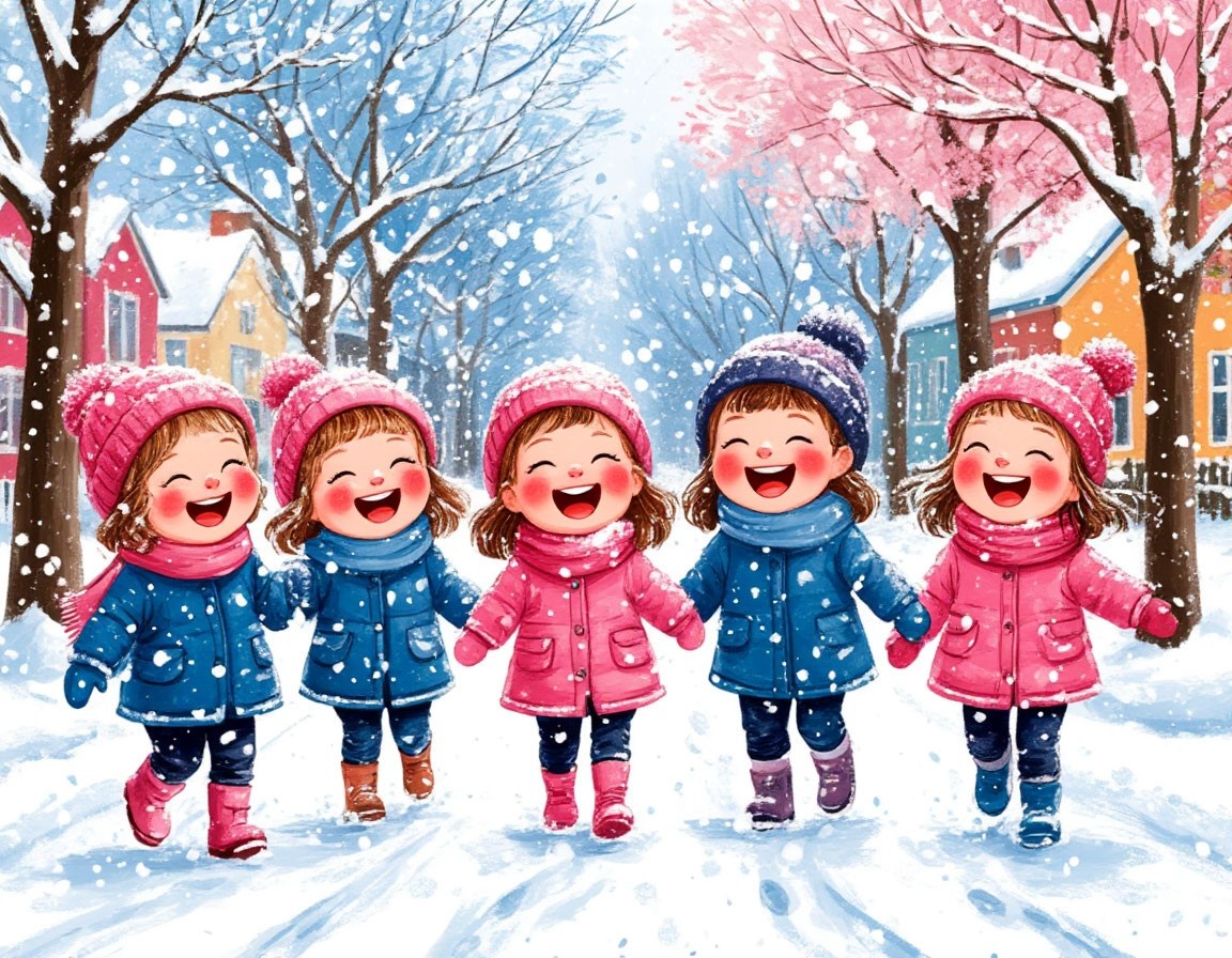 Гулять с детьми на улице зимой нужно