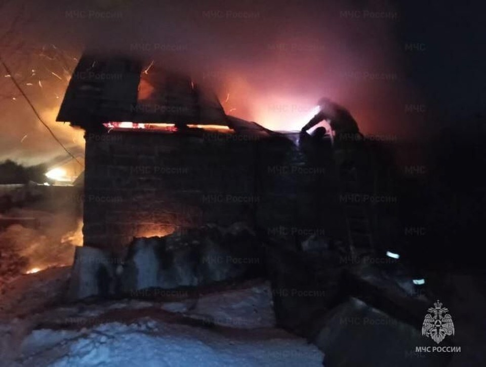    Пожар в бане в Жуковском районе унёс жизнь мужчины.