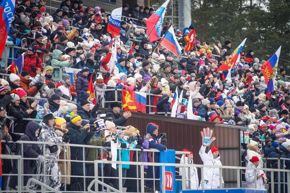    В прошлом году на лыжно-биатлонном комплексе в Златоусте на Кубке России побывали свыше 25 тысяч зрителей. Алексей МИКУШИН