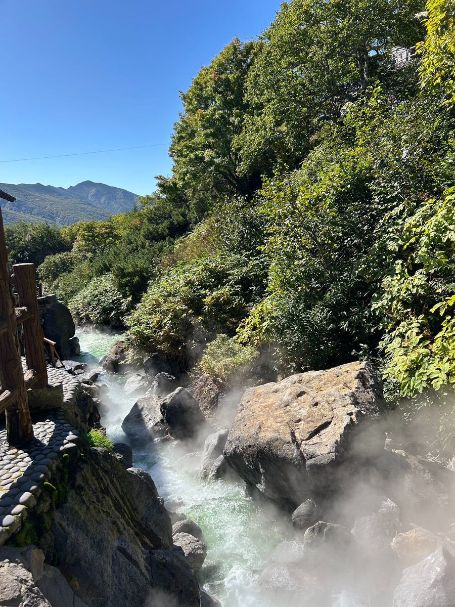 Остров Итуруп. Горячие источники