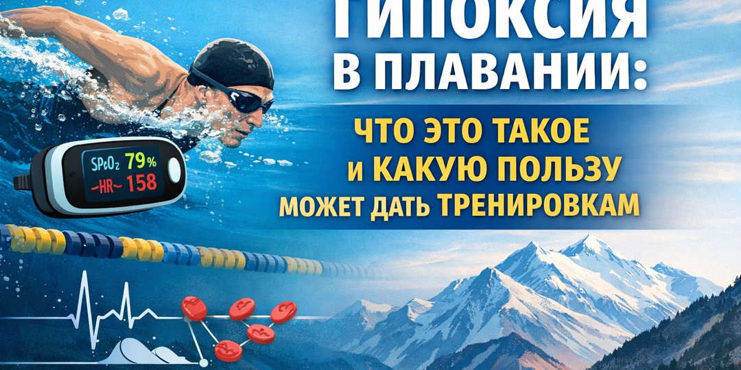 Гипоксия в плавании: что это такое и какую пользу может дать тренировкам