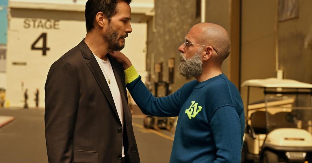 Киану Ривз и Джона Хилл