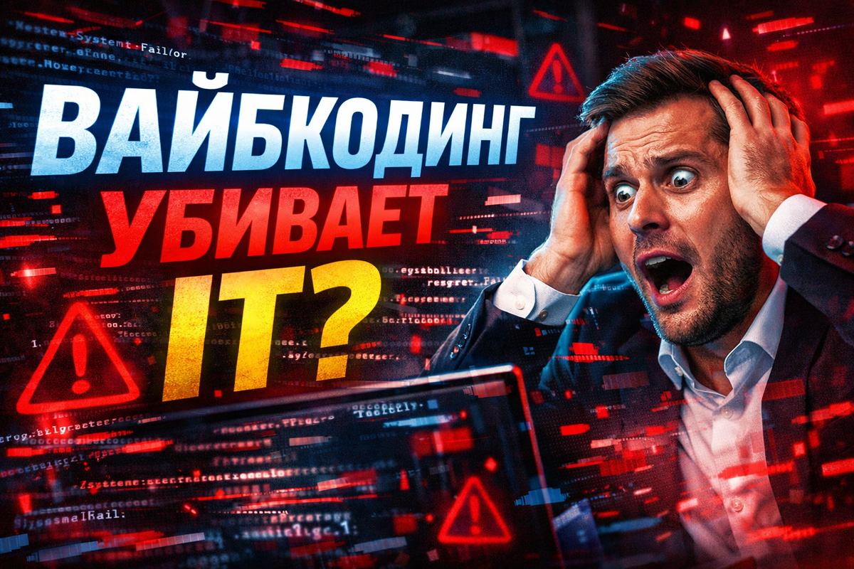 Вайбкодинг: опасность или все же благо для бизнеса?