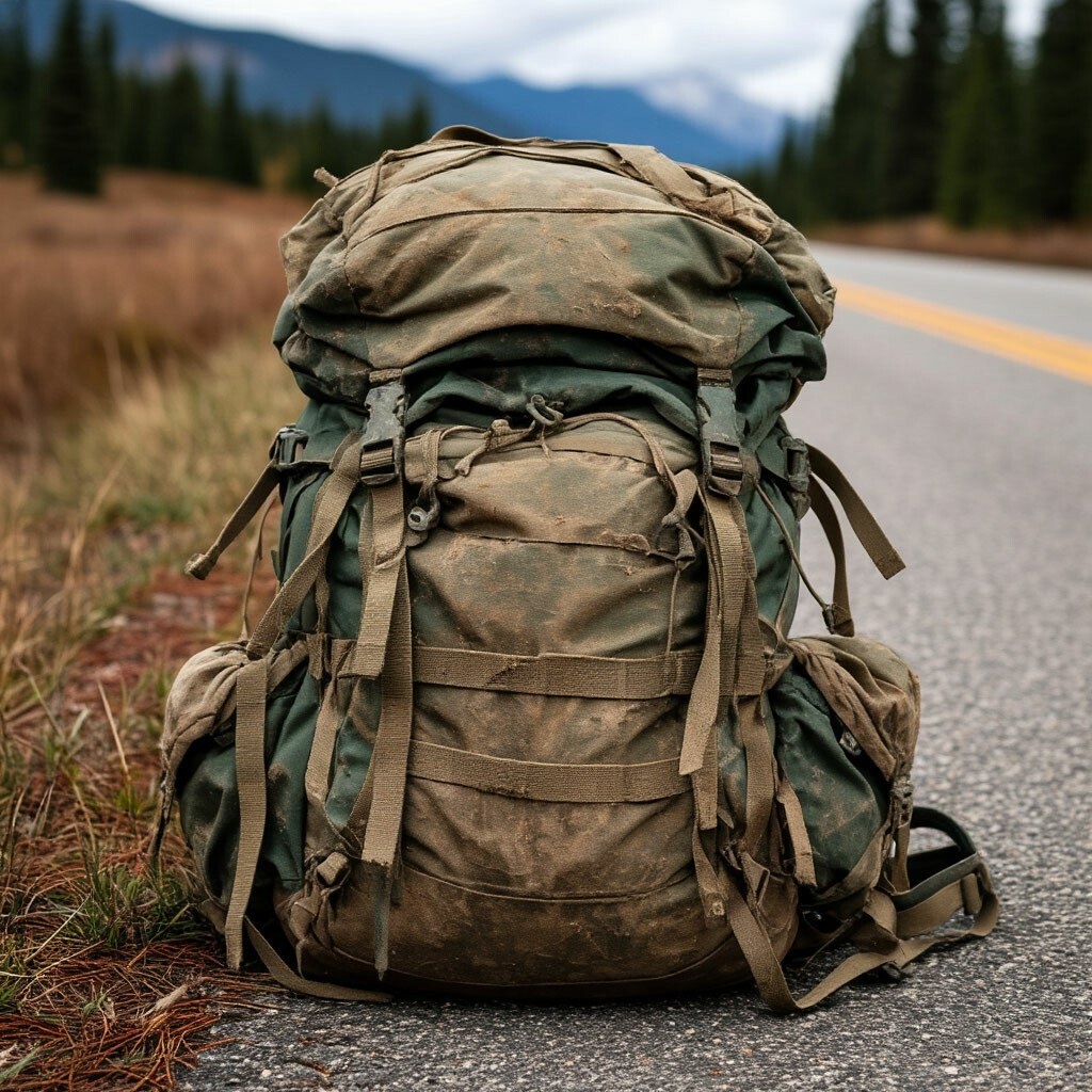 Между «взять с собой» и «оставить позади» - вот эта пыльная обочина.