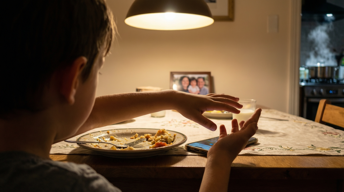 Он не злой. Он просто не может оторваться