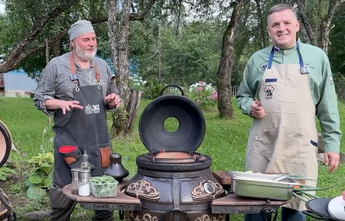 Шеф-батл на тандыре Уфа и тандыре Гранд. Кулинарная импровизация