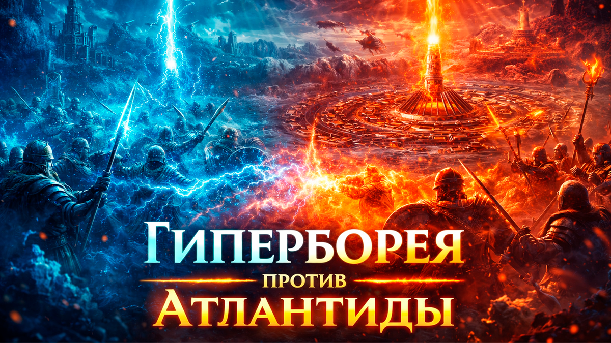 Гиперборея против Атлантиды 15 000 лет назад. «Мировая война» до нашей эры?