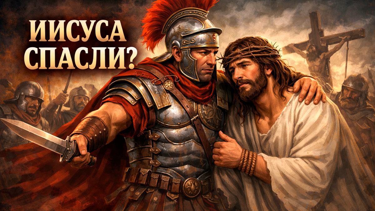 Иисуса НЕ казнили, а спасли по тайному плану Пилата? Свиток римского центуриона