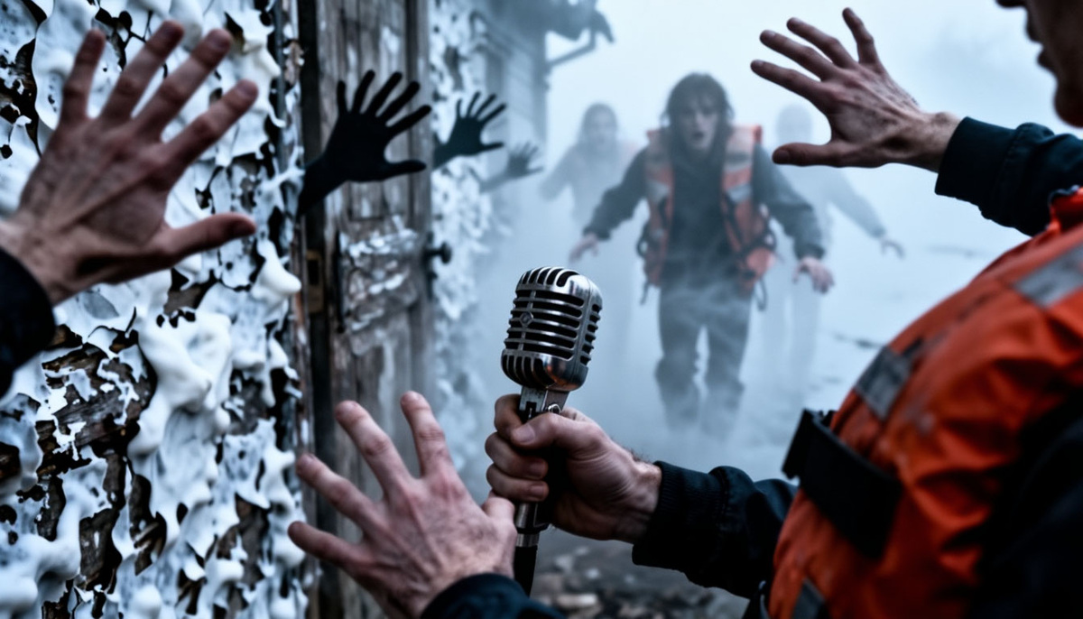 Белый шум забытой деревни. Страшная история. Последний житель деревни Лужки.