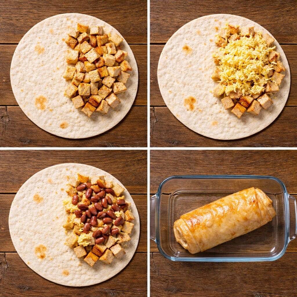 ИИ помог показать поэтапно, какой красивый пирожочек получился)