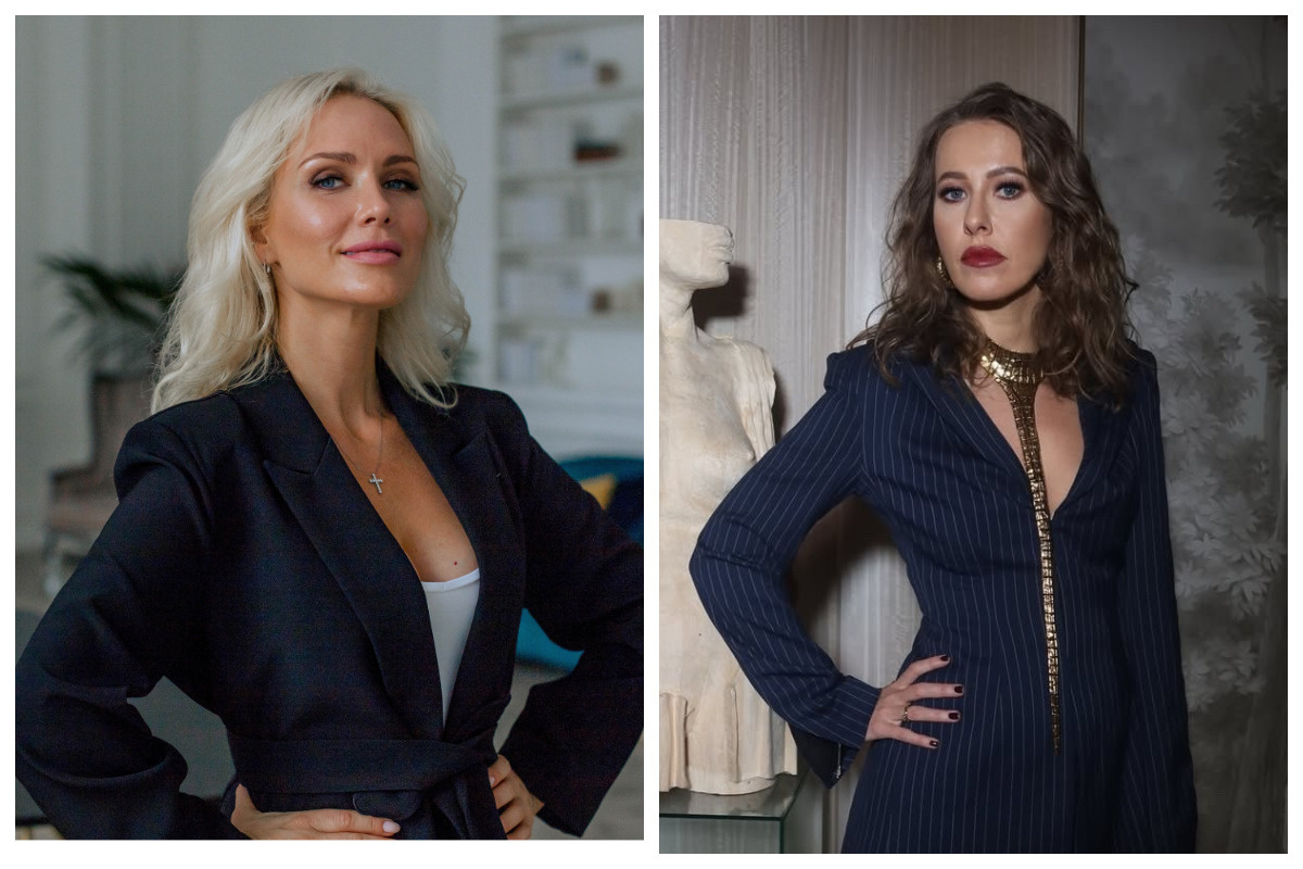    Фото: Коллаж RuNews24, фото: Официальное сообщество Кати Гордон в ВК, источник: https://vk.com/katyagordon / Официальное сообщество Ксении Собчак в ВК, источник: https://vk.com/sobchak_public