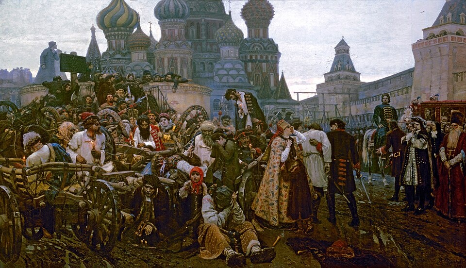 «Утро стрелецкой казни» (историческая живопись, 1881)