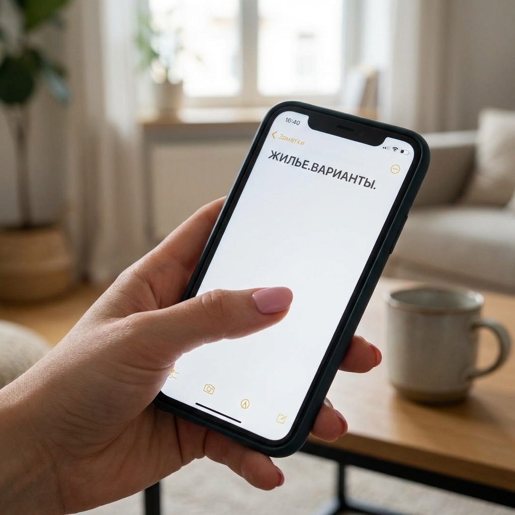 Слово “жильё” выглядит как спасательный круг.
