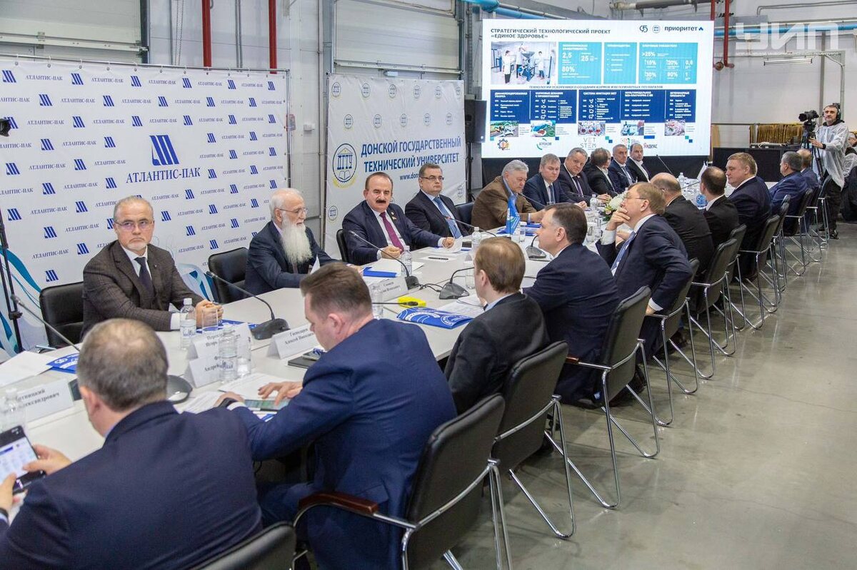 Ростовская область и Иннопрактика подписали соглашение о сотрудничестве.  Фото: Фото: управление информационной политики ДГТУ