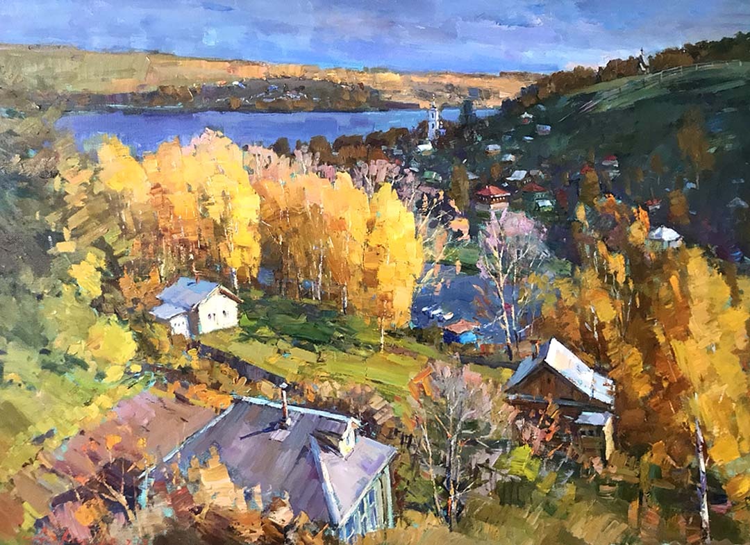 Юргин Александр, "Золотая осень . Плёс"