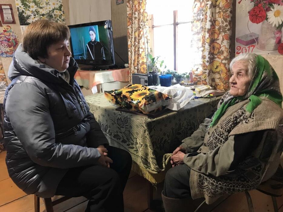 90-летие празднует жительница Усвятского района Полина Фатыня
Фото: газета «Новая жизнь»