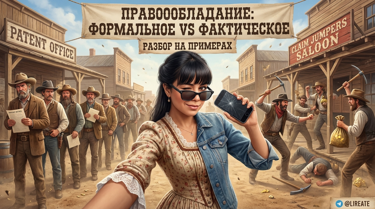    Анализ формального и фактического праваобладания интеллектуальной собственностью Лирейт