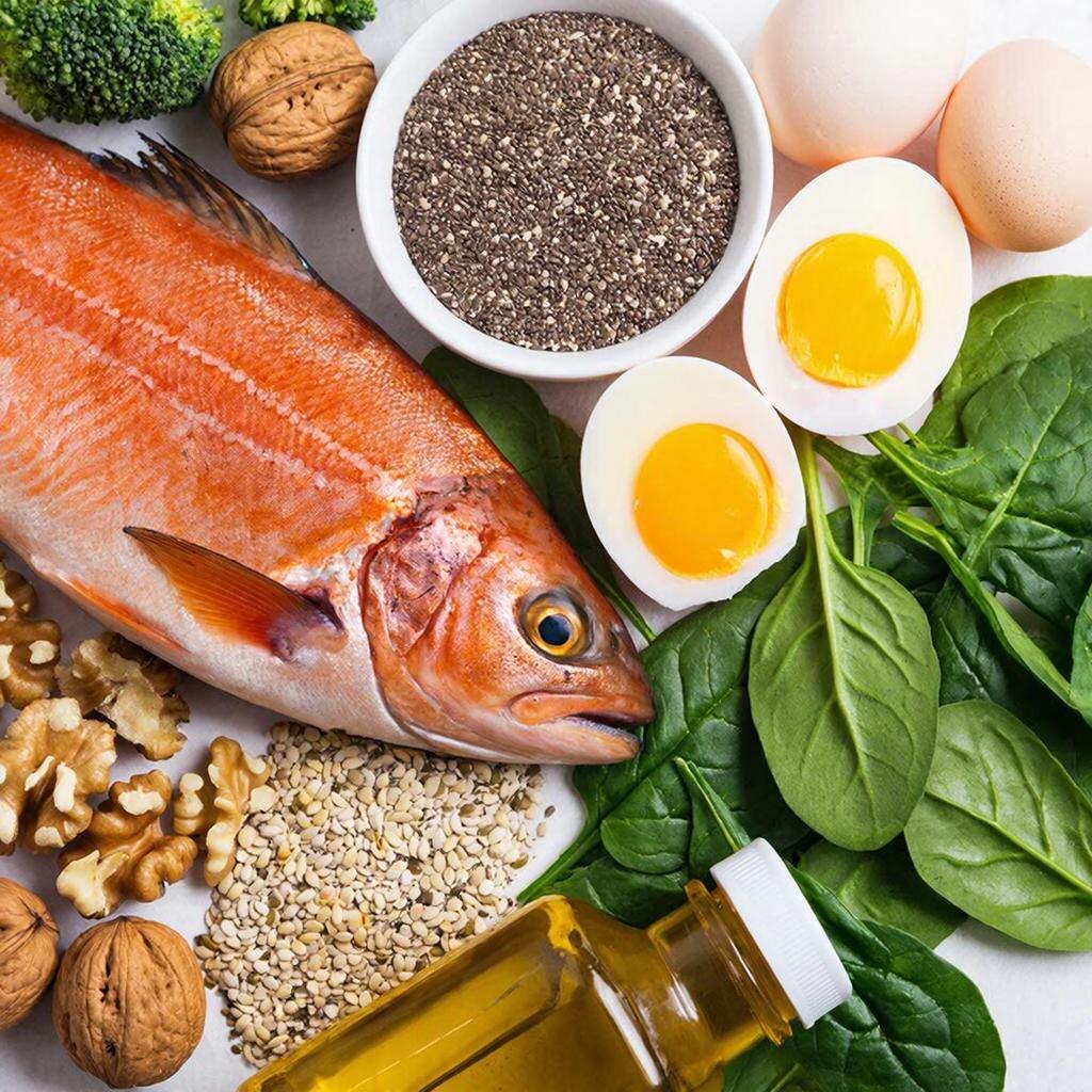 продукты с омега 3 и d3