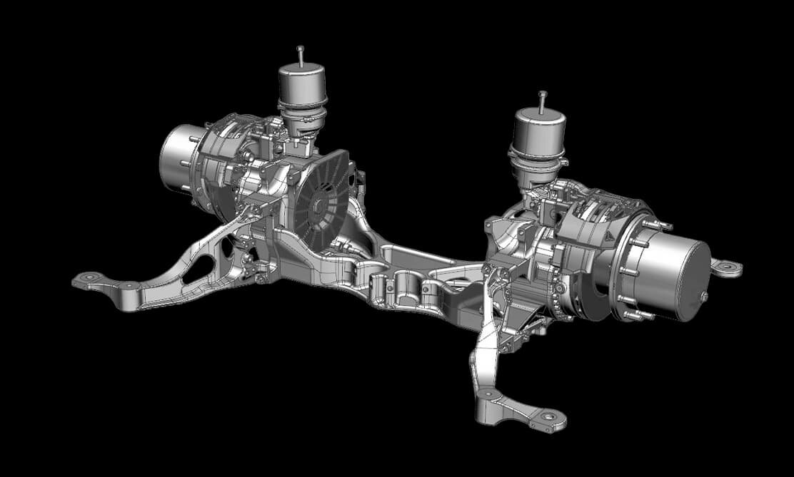   Портальный электрический мост