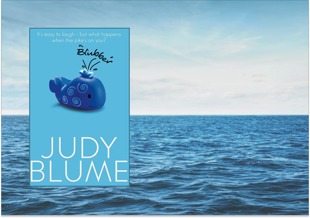 "Blubber" Judy Blume, милая обложка от издательства "Macmillan Children's Books", 2016.
