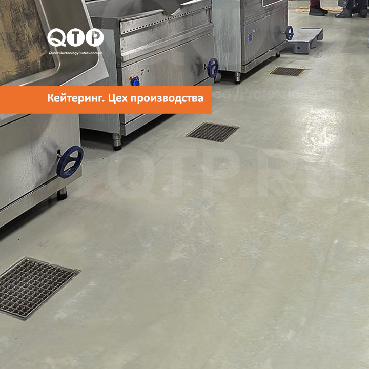 QTP. Объект: пищевое производство. Кейтеринг. Выездное питание. Цех производства, 2000 кв.м.