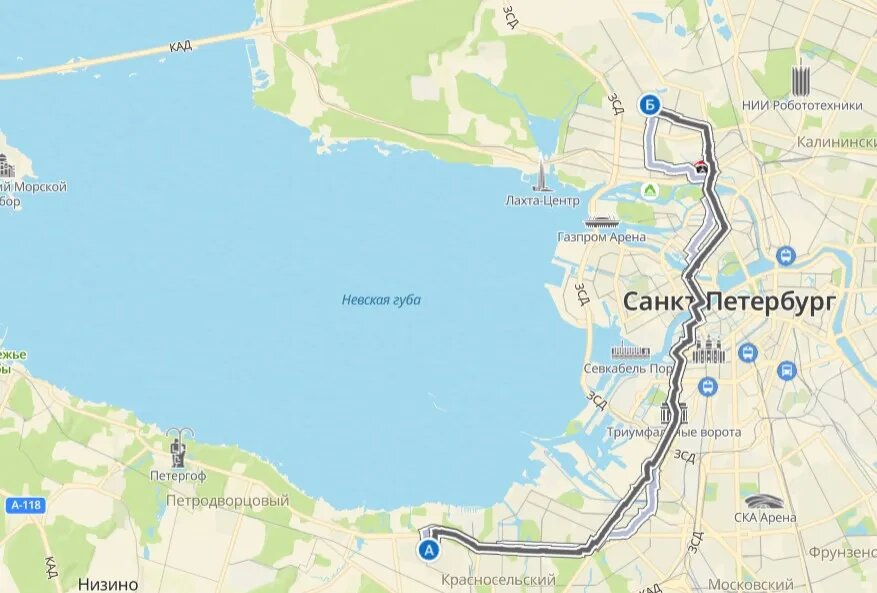 Между 2 точками более 30 км, такой маршрут каждый день приходилось проезжать