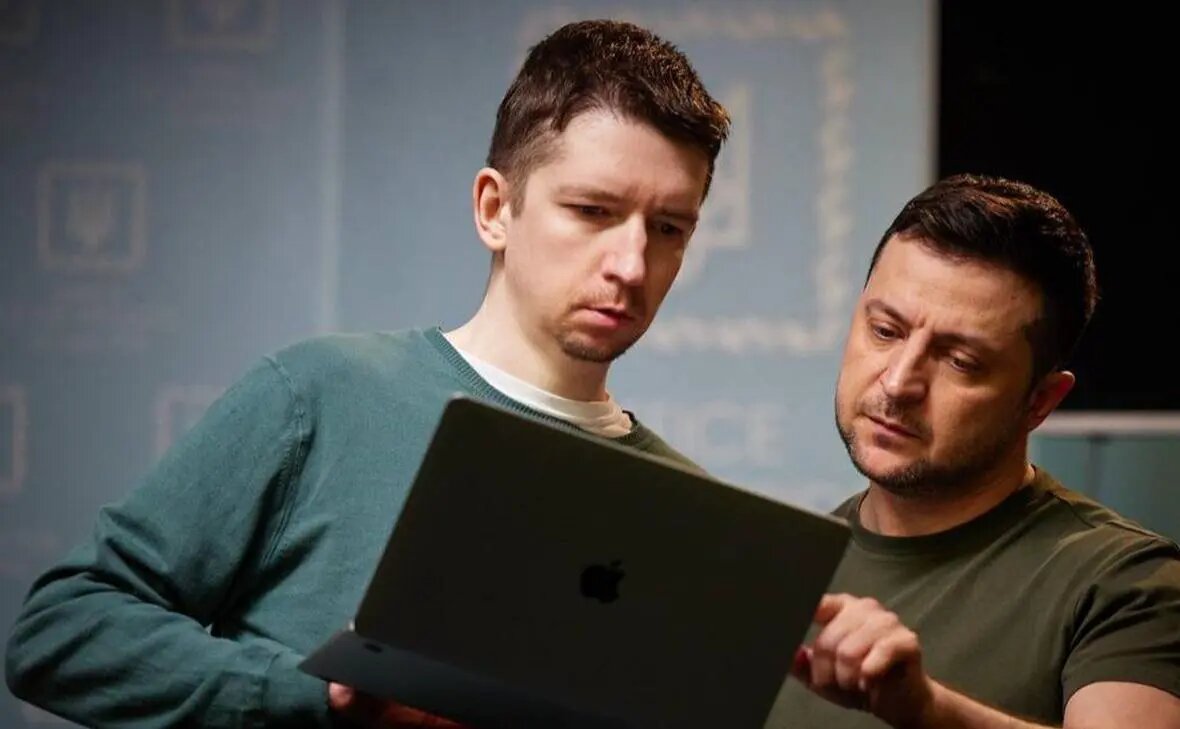    Дмитрий Литвин и Владимир Зеленский Фото: пресс-служба президента Украины Диана Петровская