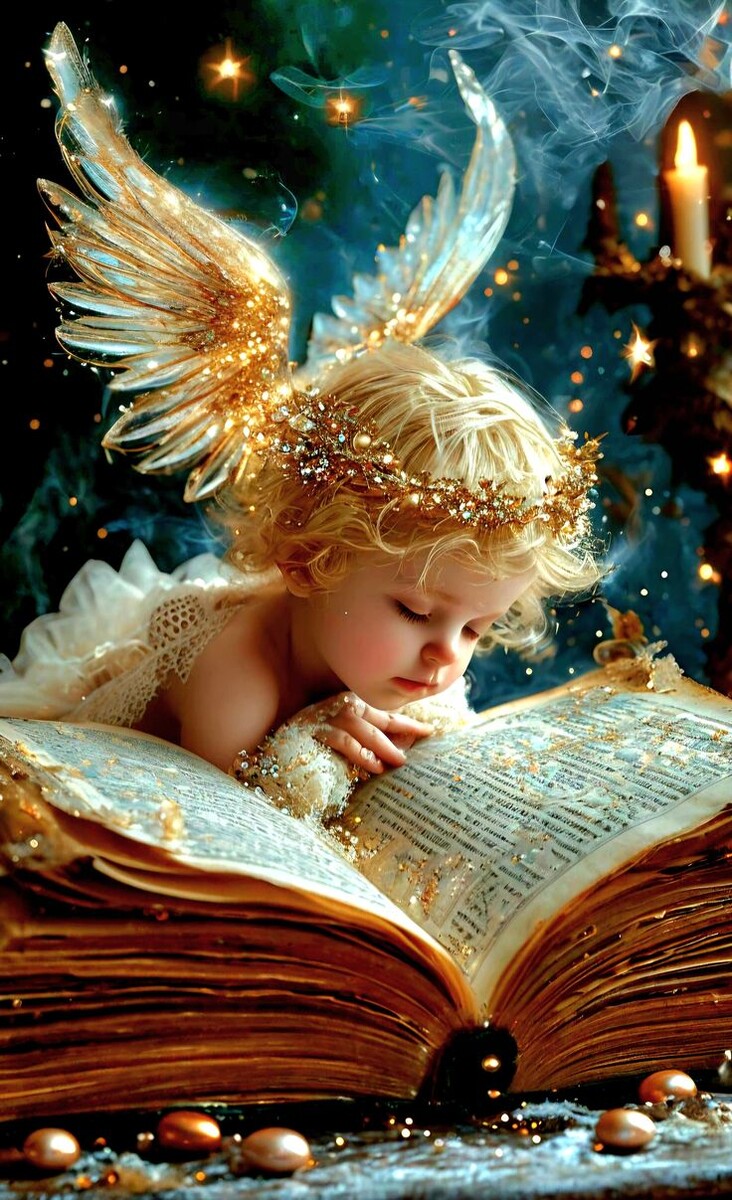 Оставлю в этой статье милых ангелочков, которые будут приглядывать за теми, кто захочет воспользоваться этой практикой)) 