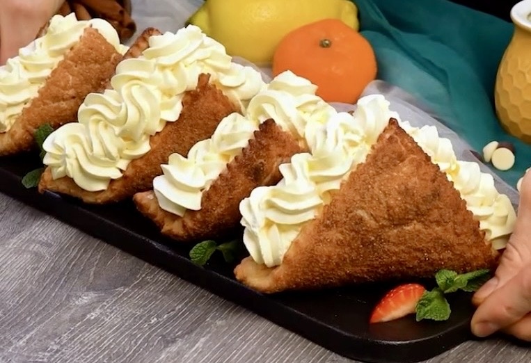 Очень простой сливочный десерт за 5 минут