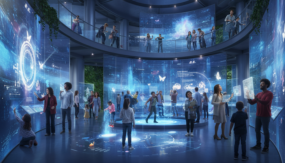 Голографическое и интерактивное оборудвоание для музеев