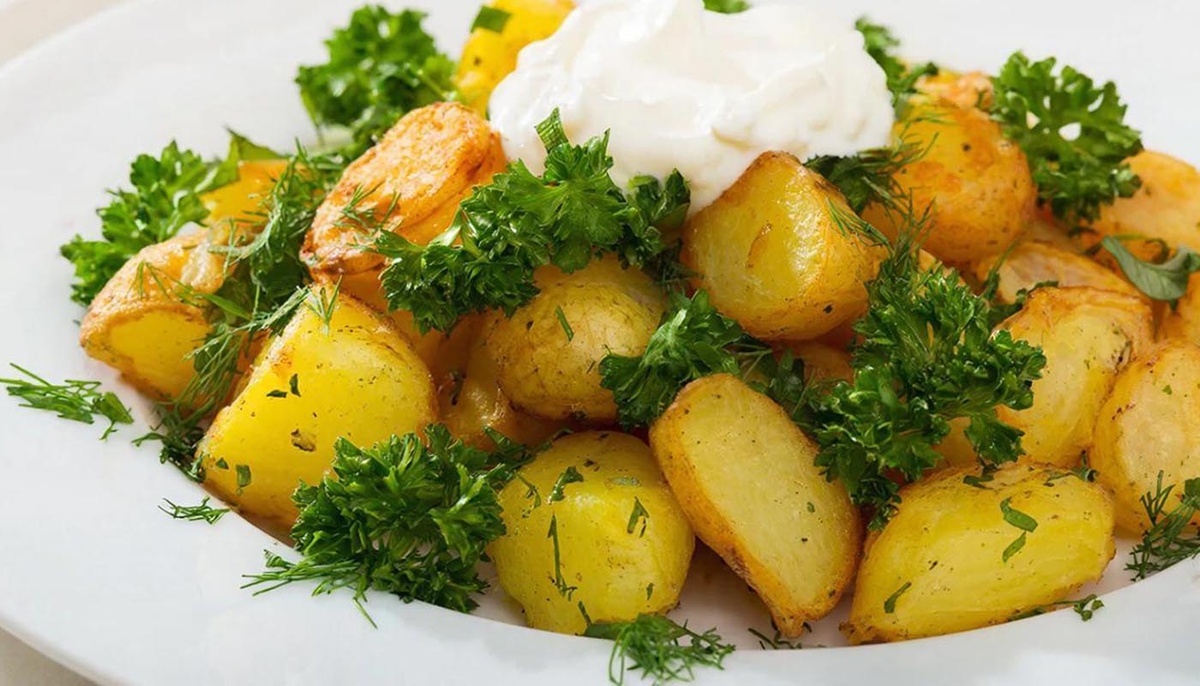 Вкусная и полезная печенная картошка за 15 минут - проще простого!